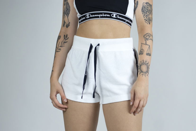 Šortky Champion Shorts Champ Biela | 112663-WW001