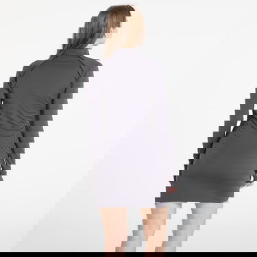 Šaty adidas Originals High Neck Perforated Long Sleeve Mini Dress Šedá | KE0303, 2