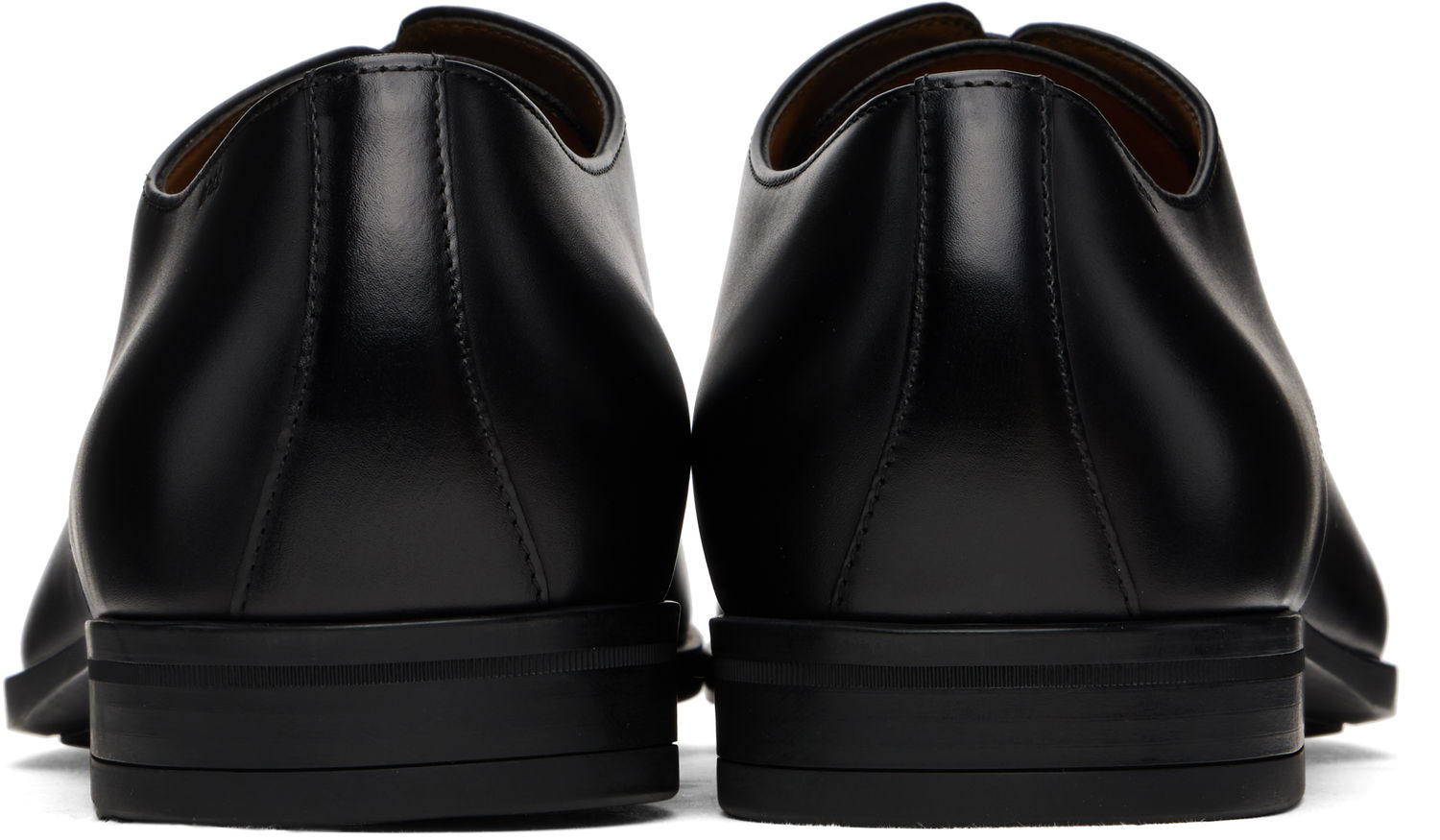 Tenisky a topánky BOSS Leather Derbys Čierna | 50499842, 1