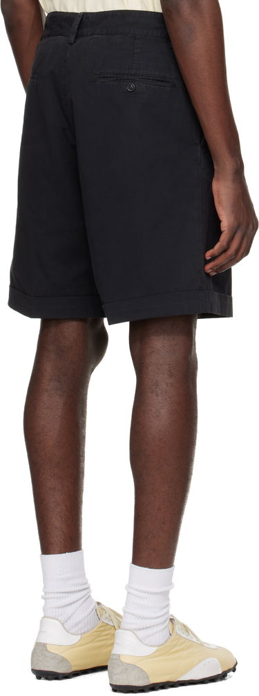 Šortky A.P.C. A.P.C. Andrew Cuffed Shorts Čierna | COHKU-H10219, 2