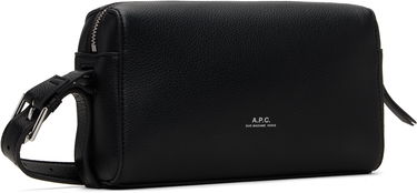 Taška cez rameno A.P.C. A.P.C. Nino Camera Bag Šedá | PUABO-H61821, 4