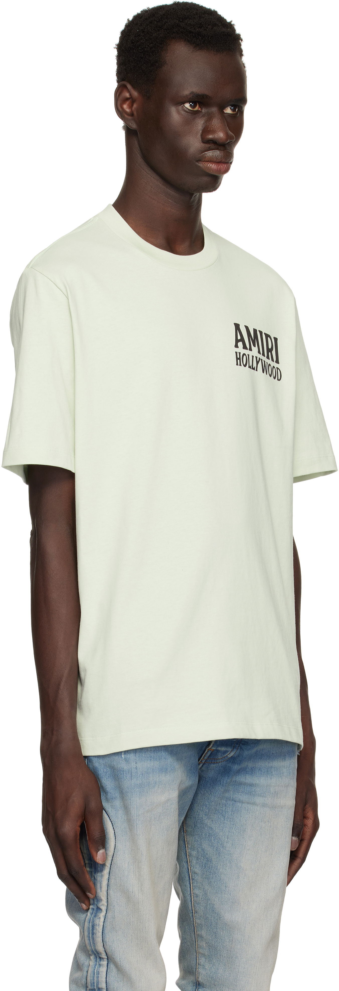 Tričko AMIRI Amiri Jazz Wolf Graphic T-Shirt Zelené | AMJYTE1169, 1