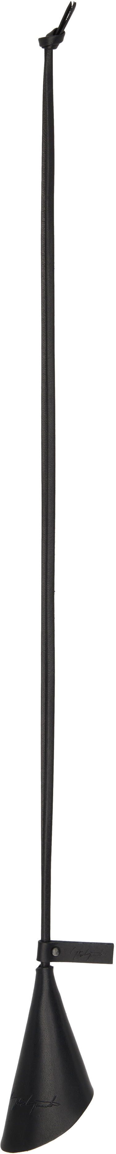 Kľúčenka Yohji Yamamoto YOHJI YAMAMOTO Leather Key Necklace Čierna | DM-A01-702, 0
