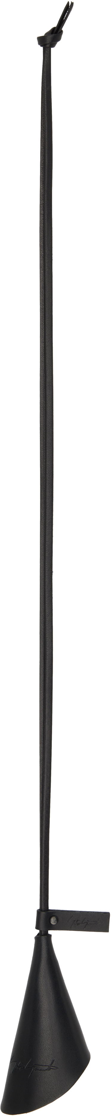 Kľúčenka Yohji Yamamoto YOHJI YAMAMOTO Leather Key Necklace Čierna | DM-A01-702