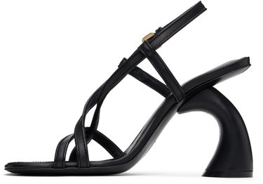 Starostlivosť o obuv Dries Van Noten Dries Van Noten Leather Heeled Sandals Čierna | WS251-1565-109, 2