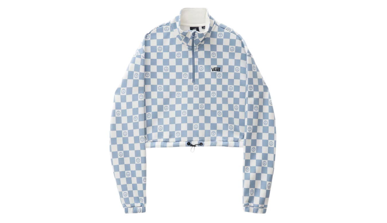 Mikina Vans Left Chest Print Half Zip Sweater Rôznofarebný | VN0A7YK4BD2, 0