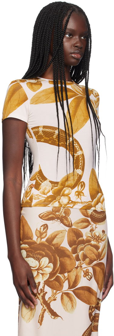 Tričko Miaou Miaou Eden Mini T-Shirt Béžová | 7026TJBEDN, 1