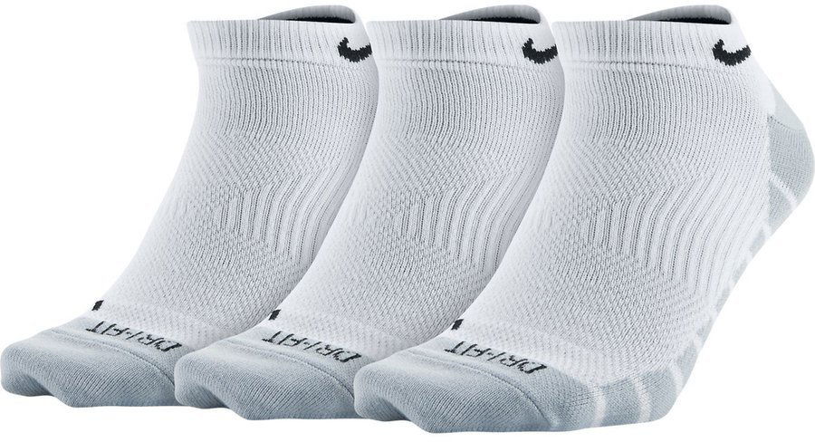 Ponožky Nike Dry Lightweight No-Show 3-pack Socks Biela | sx6940-100, 0