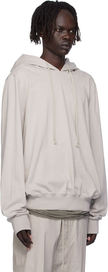 Mikina Rick Owens Rick Owens Concordians Heavy Jersey Hoodie Béžová | RU02E1281 BA, 1