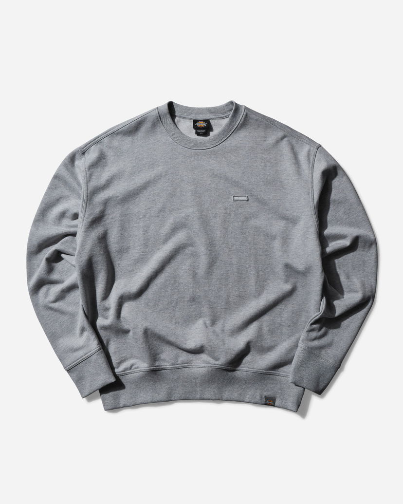 Mikina Dickies Clancy Heavyweight Crewneck Sweatshirt Grey Šedá | DK0A87CK HTGR