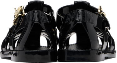 Doplnky Moschino Moschino Jelly Lettering Logo Sandals Čierna | MA16501G1M M20 000, 1