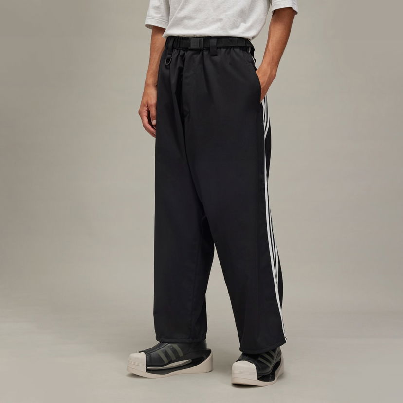 Nohavice Y-3 Refined Wool Open Wide Trousers Čierna | IW7455