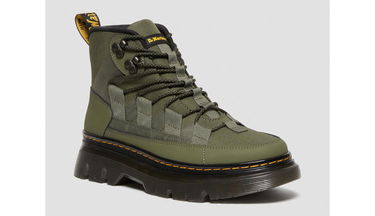 Tenisky a topánky Dr. Martens Boury Leather Casual Zelené | DM27831384, 3