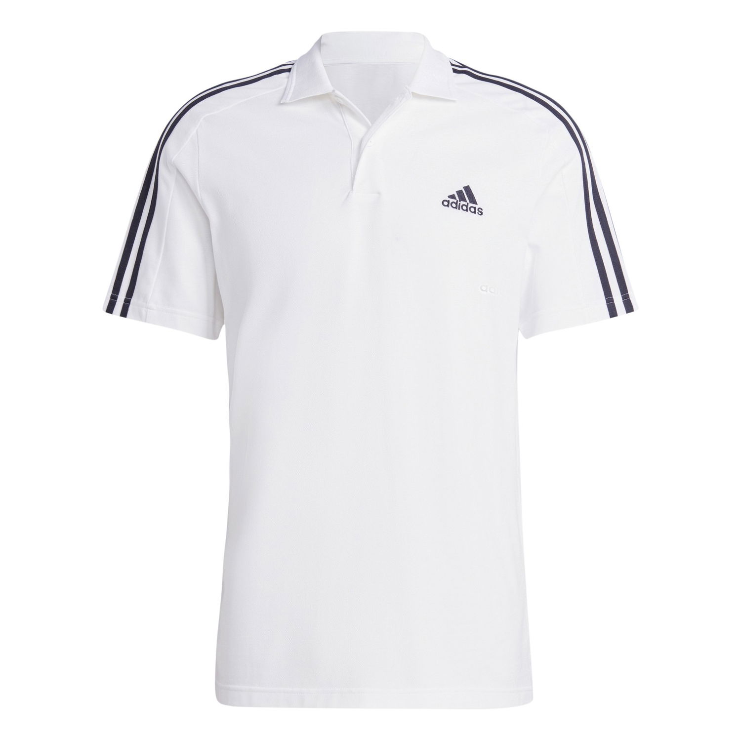Polo tričko adidas Performance 3-Stripes Polo Shirt Biela | IC9312, 0