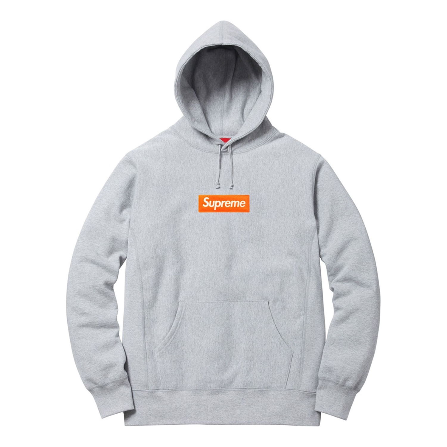 Mikina Supreme Fall-Winter 2017 Box Logo Hoodie Šedá | SUP-FW17-615, 0