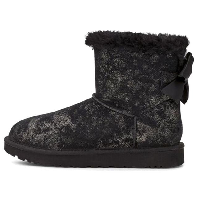 Tenisky a topánky UGG Mini Bailey Bow Glimmer Boots Čierna | 1125795-BLK