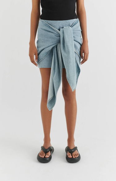 Sukňa AXEL ARIGATO Hydra Wrap Skirt Šedá | A2163001, 2