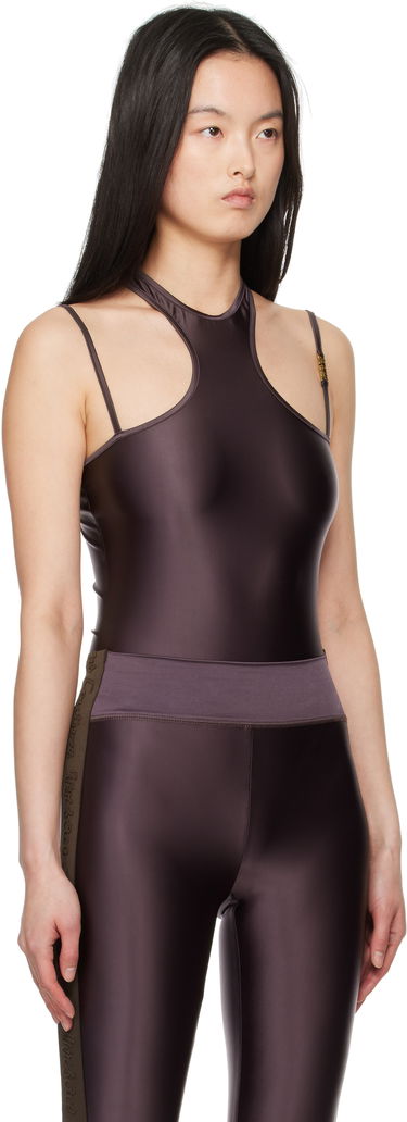 Body Versace Versace Jeans Couture Racerback Bodysuit Hnedá | E78HAM210_EJ0223, 1