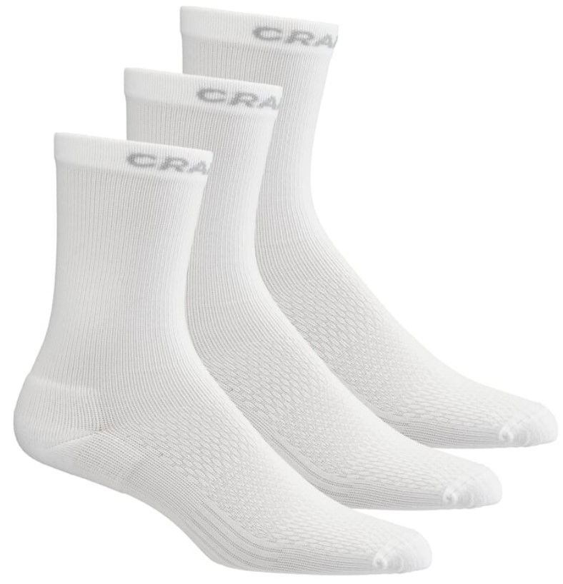 Ponožky Craft Craft Core Dry High Socks (5-Pack) Biela | 1916100-900000, 0