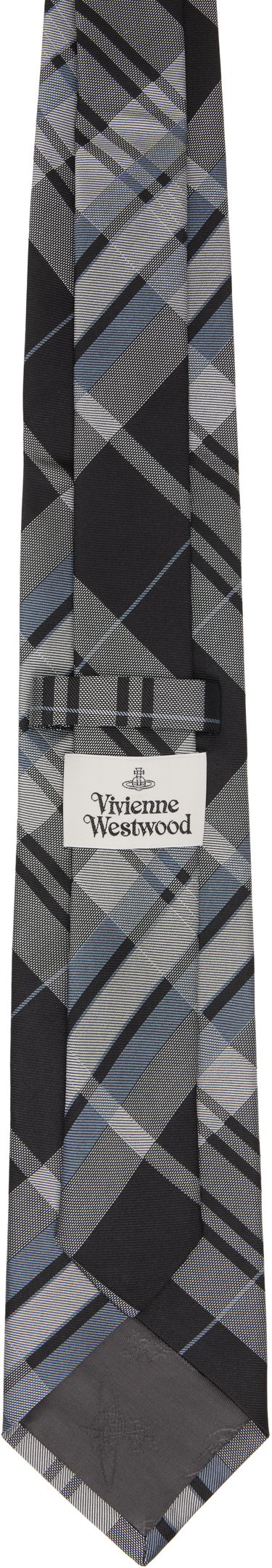 Šál Vivienne Westwood Vivienne Westwood Tartan 8.5 cm Tie Modrá | 81050004-W015W-, 2