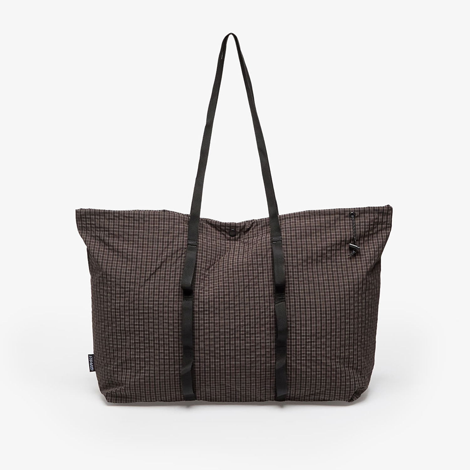 Tote bag GRAMICCI Gramicci Plaid Climbing Tote Bag Hnedá | G5FA-170 DEEP BROWN, 1