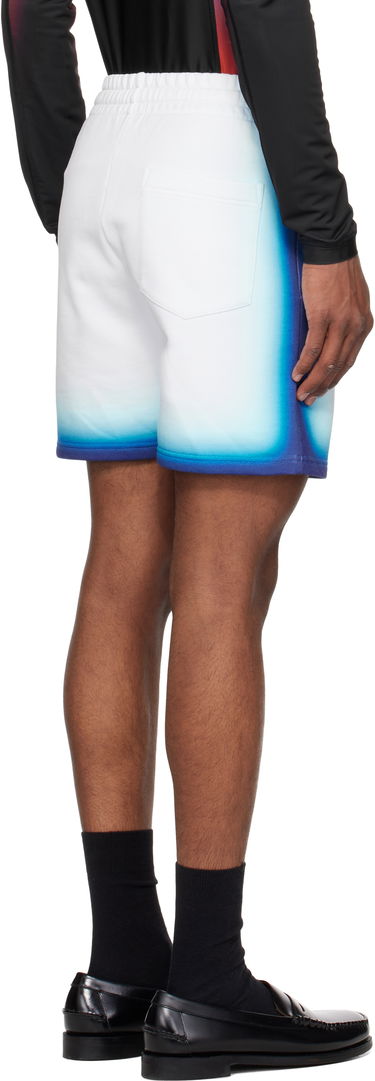 Šortky Casablanca Casablanca Fade Sweat Shorts Biela | MS25-JTR-003-05, 2