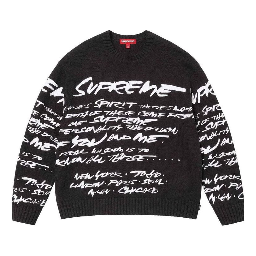 Sveter Supreme Future Knit Sweater Čierna | SUP-SS24-011