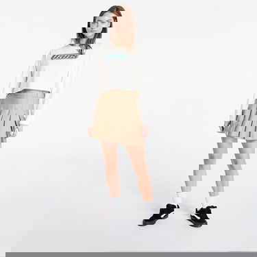 Crop Top Vans Retro V Long Sleeve Relax Crop Top Béžová | VN000J4KFS81, 3