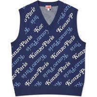 Vesta KENZO Verdy x Knit Vest Navy | FE55PU4583CB-77, 1