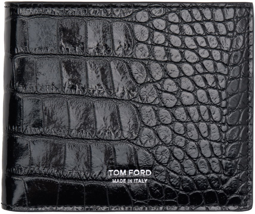 Peňaženka Tom Ford Black Shiny Printed Wallet Čierna | Y0228-LCL439S, 0