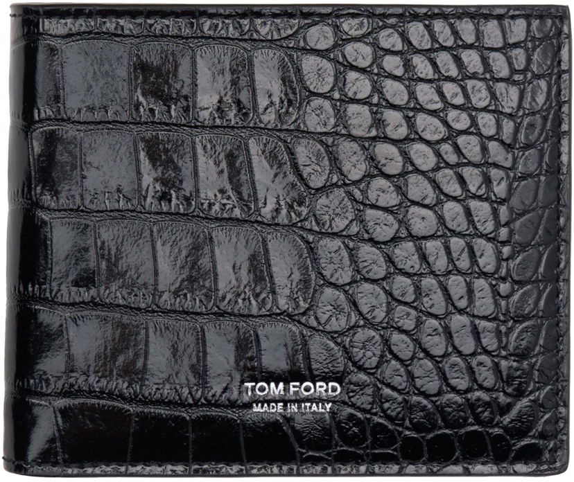 Peňaženka Tom Ford Black Shiny Printed Wallet Čierna | Y0228-LCL439S