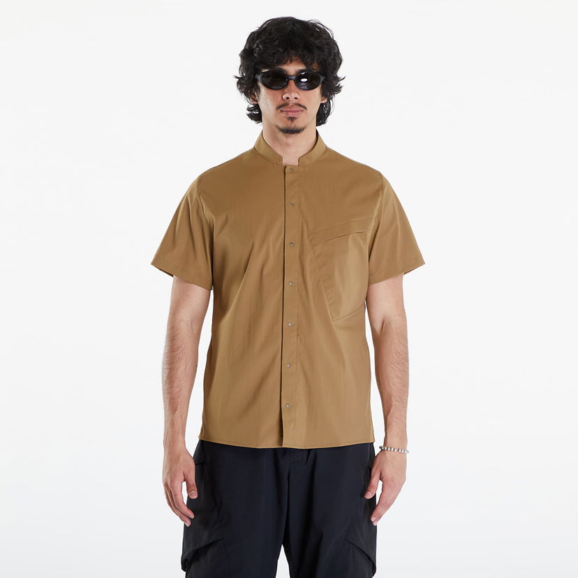 Košeľa Tilak Blade Short-sleeve Shirt Bronze Brown Hnedá | 10004507