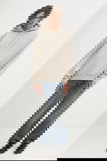 Mikina Carhartt WIP Hooded Script Embroidery Sweat Béžová | I035392.2W1XX, 4