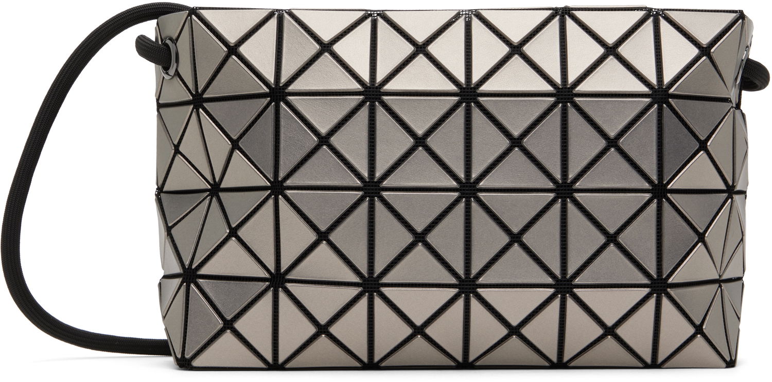 Taška cez rameno BAO BAO ISSEY MIYAKE Metallic Loop Shoulder Bag Šedá | BB48AG571, 0