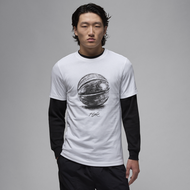 Tričko Jordan T-Shirt Print Biela | FZ1993-100, 0