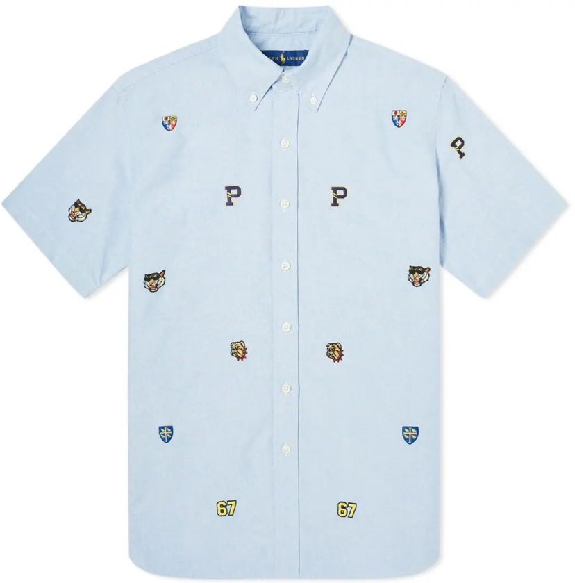 Tričko Polo by Ralph Lauren Printed T-Shirt Modrá | 710742404003