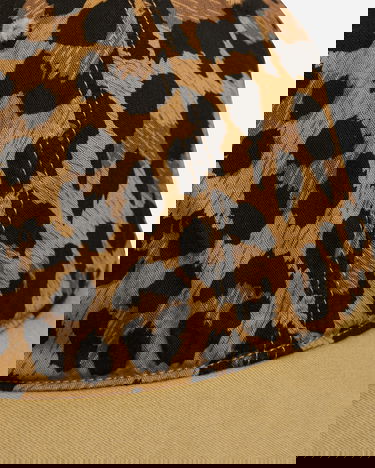Šiltovka KAPITAL Leopard Baseball Cap Hnedá | K2409XH514 BROWN, 6