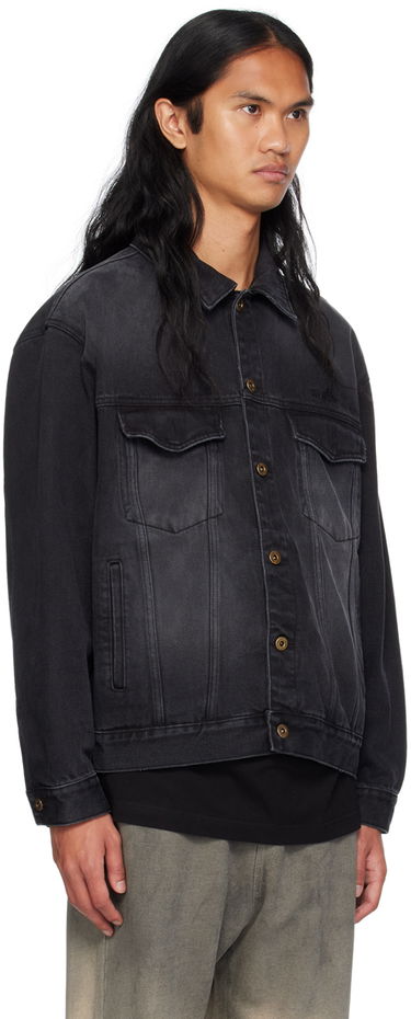 Bunda We11done Denim Jacket Čierna | WD-DJ2-24-364-U-BK, 1
