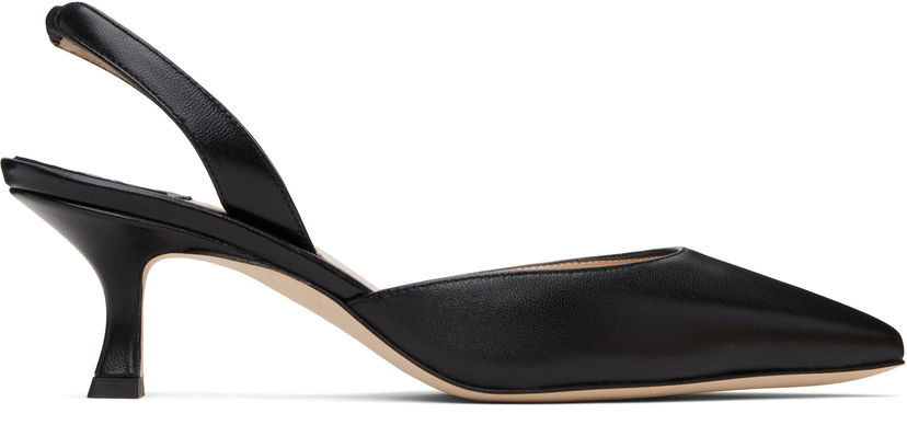 Šperky Manolo Blahnik Manolo Blahnik Carolyne Slingback Pumps Čierna | 9XX-0478