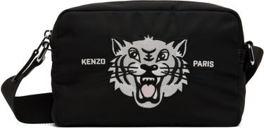 Taška cez rameno KENZO Kenzo 'Kenzo Varsity' Crossbody Bag Čierna | FF55SA618F26, 0