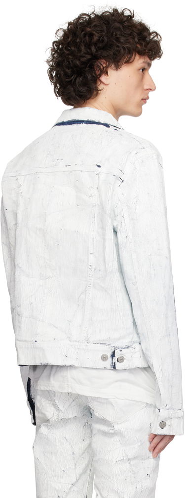 Bomber bunda Maison Margiela MM6 Maison Margiela Sports Denim Jacket Biela | SH2AM0027 M30028, 2