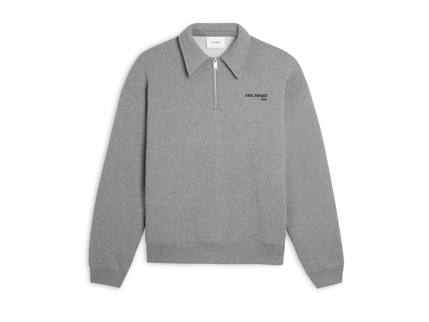Mikina AXEL ARIGATO Remi Half-Zip Sweater Šedá | A2218001, 1