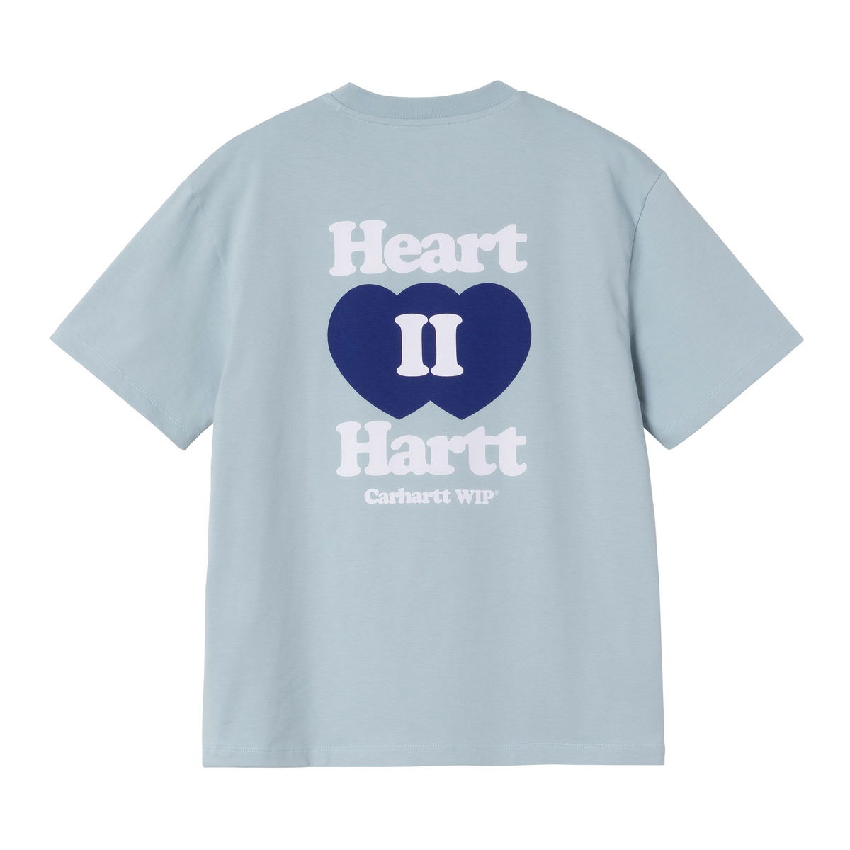 Tričko Carhartt WIP Women's Short Sleeve Heart II Hartt T-Shirt Modrá | I035259_8, 1