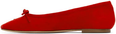 Oblečenie Aeyde Aeyde Delfina Ballerina Flats Červená | A11-FL-MNLR8 FL17-FW24-406-017, 2