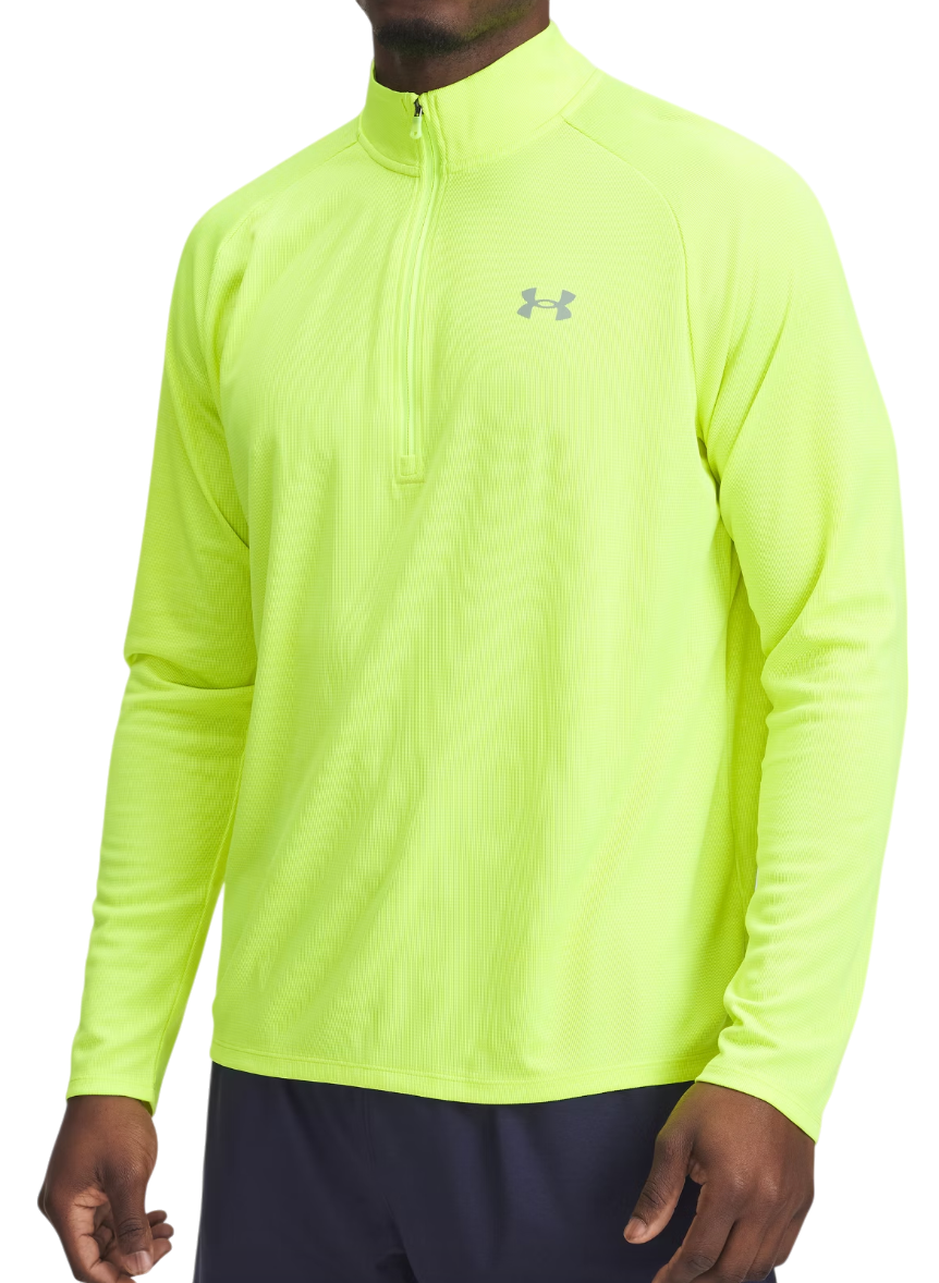Sveter Under Armour Under Armour Textured 1/2 Zip Sweatshirt Žltá | 1382797-731, 0
