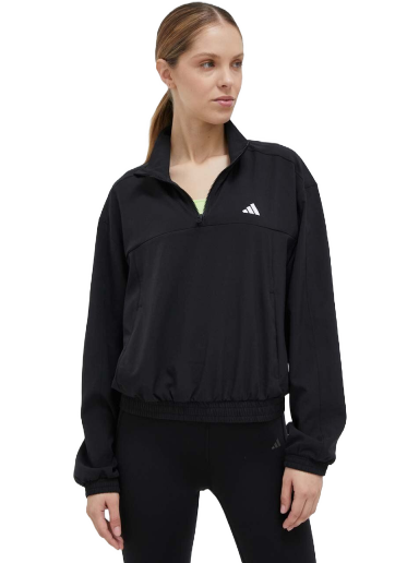 Mikina adidas Performance Training Essentials Hoodie Čierna | HZ5636