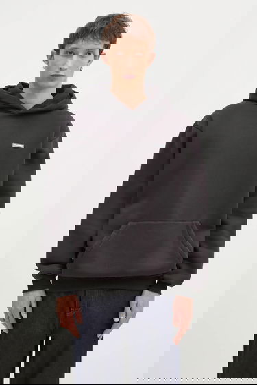 Mikina Butter Goods Plain Basic Pullover Hood Čierna | BG243203, 0