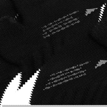Rukavice and wander Wool Knit Gloves Čierna | 5745987125-010, 2