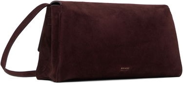 Kabelka Khaite KHAITE Audrey Suede Crossbody Bag Vínová | H3032-726, 2