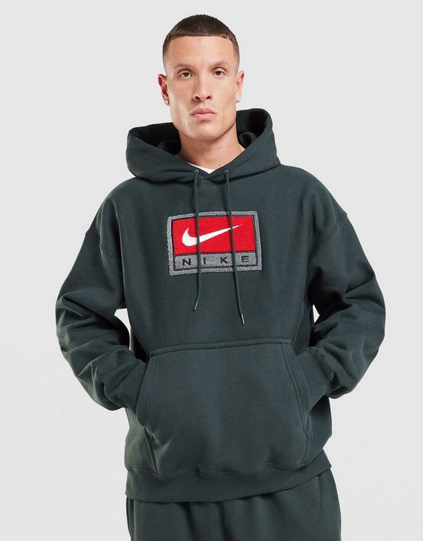 Mikina Nike Solo Swoosh Pullover Hood Graphics Hoodie Zelené | IF1258-317, 1